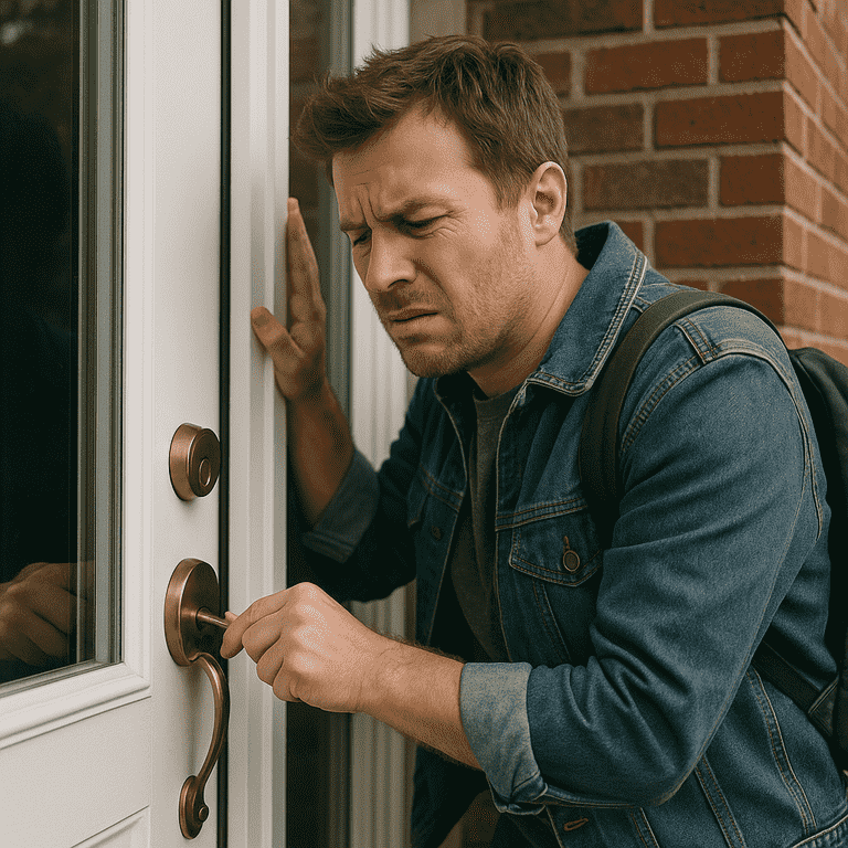 Why Door Alignment Issues Cause Lock Problems in LA Homes